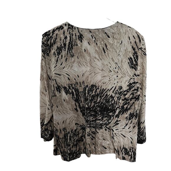 Alex Evenings Women's Plus Size Jacket and Scoop Tank Top Twinset size 3X - Picture 10 of 11